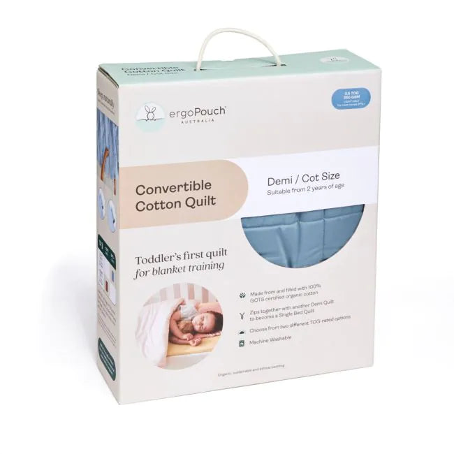 Demi/Cot Convertible Cotton Quilt 3.5 TOG