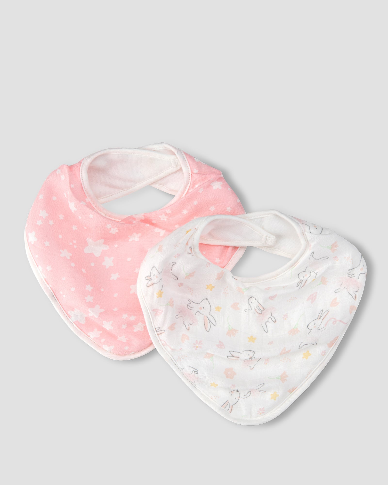 Little Linen Muslin 2pk Bandana Bib