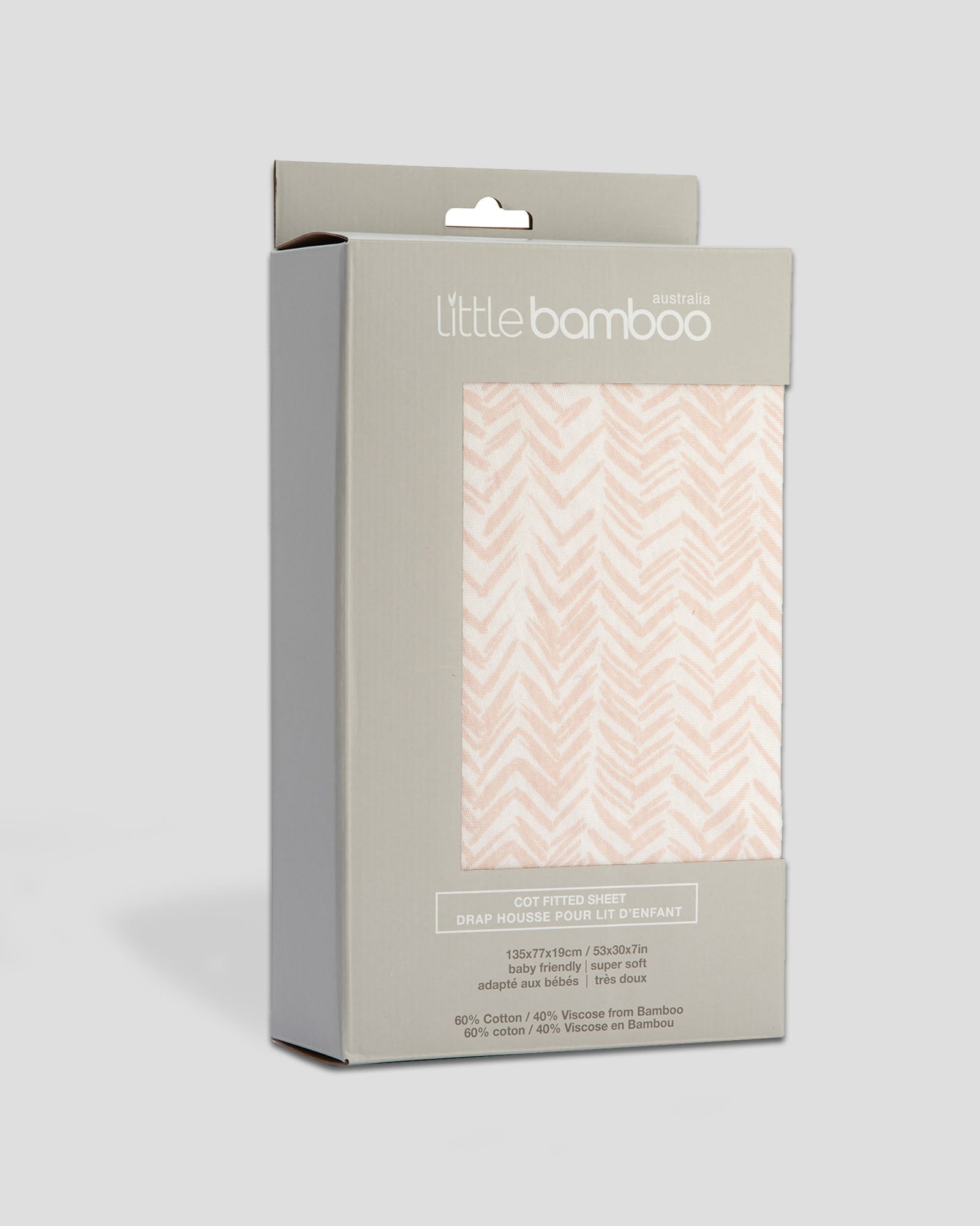 Little Bamboo Jersey Fitted Sheet Cot