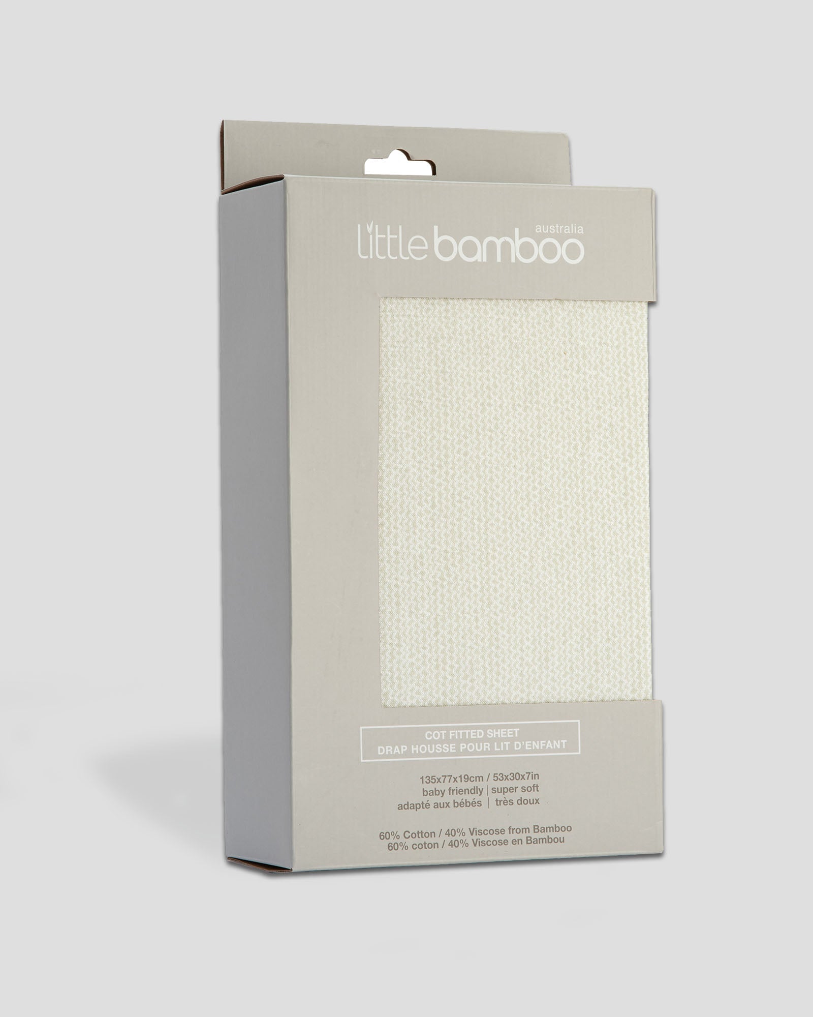 Little Bamboo Jersey Fitted Sheet Cot