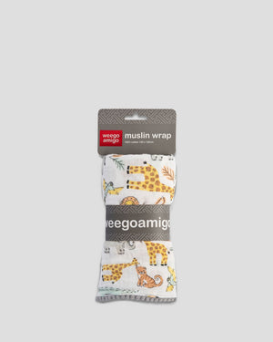 Weegoamigo Muslin Wrap Pompom
