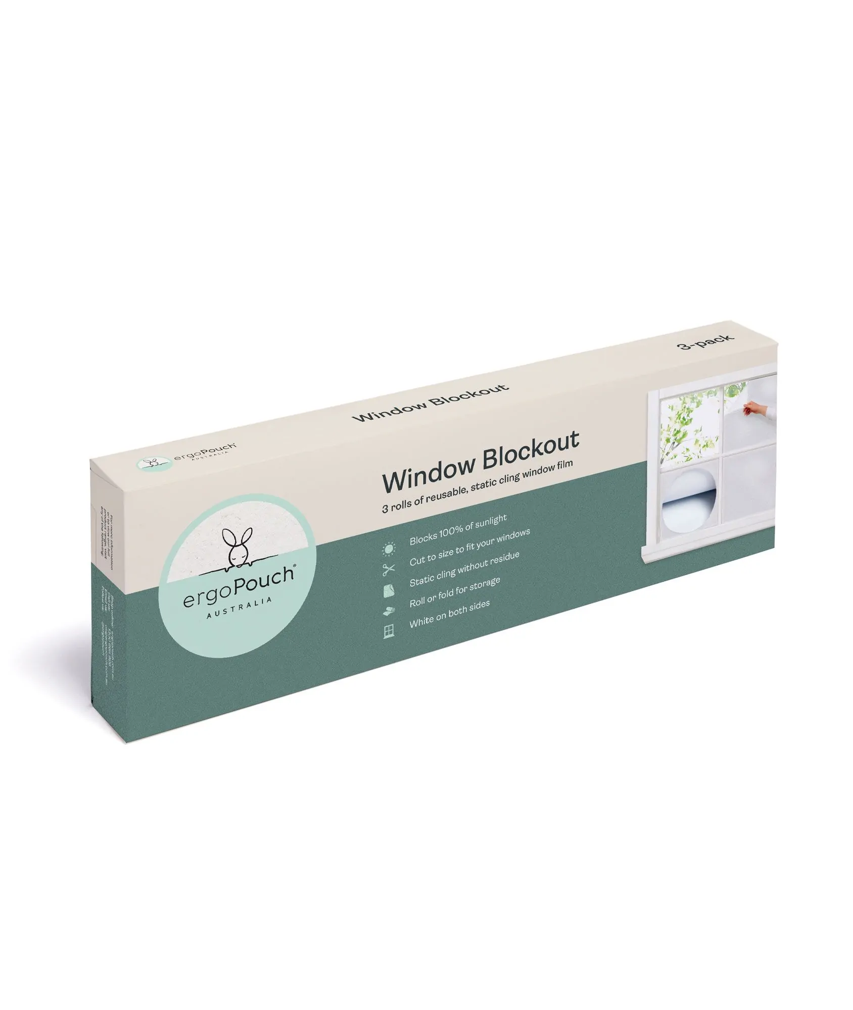 ergoPouch Window Blockout 3 Rolls